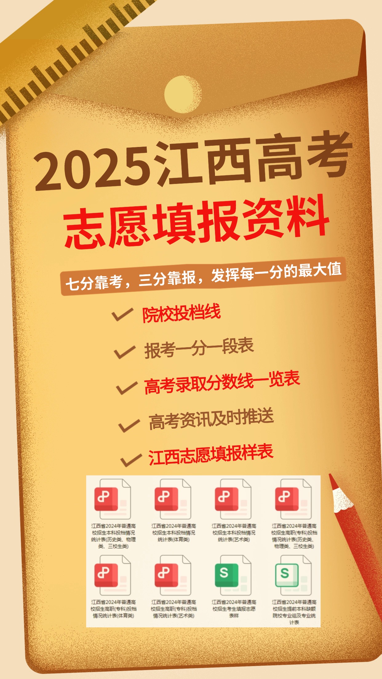 江西高考志愿填報資料